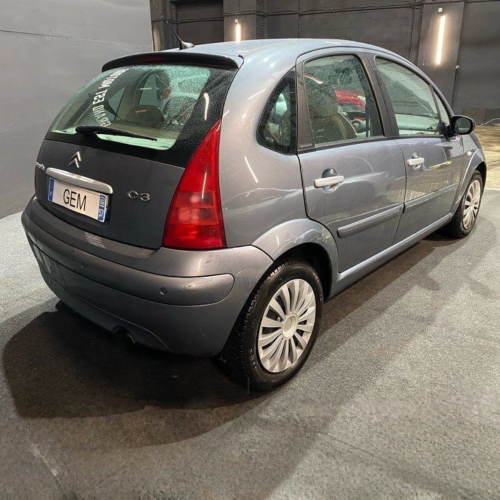 Citroën C3 1.4 HDI Exclusive – 70 ch – Régulateur – Climatisation automatique – Radar de recul – Distribution à jour – 186 000 km