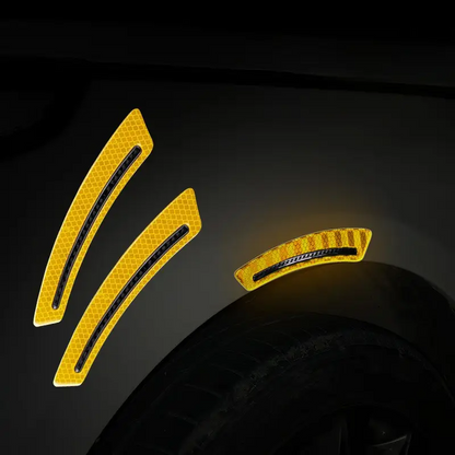 Autocollant Voiture - GlowWheel™ - Jaune